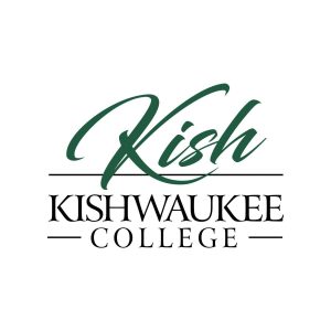 Kishwaukee College logo for educational services in DeKalb  County.
